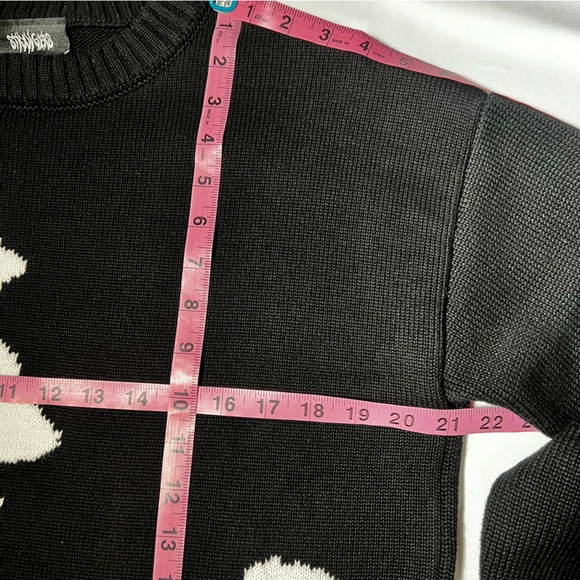 Strxngers Heavy Punk Graphic Crewneck Pullover Knit Sweater HTF RARE Size Small - Picture 9 of 10
